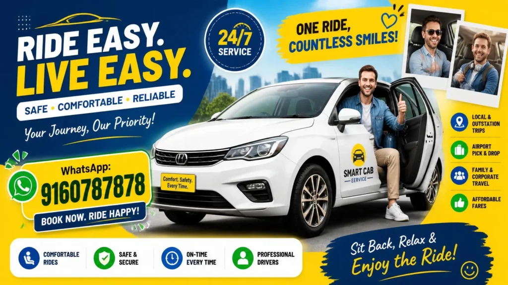 Hyderabad city cabs for daily local travel