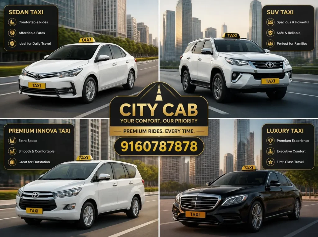 Professional travelling in city taxi to office with laptop and bag