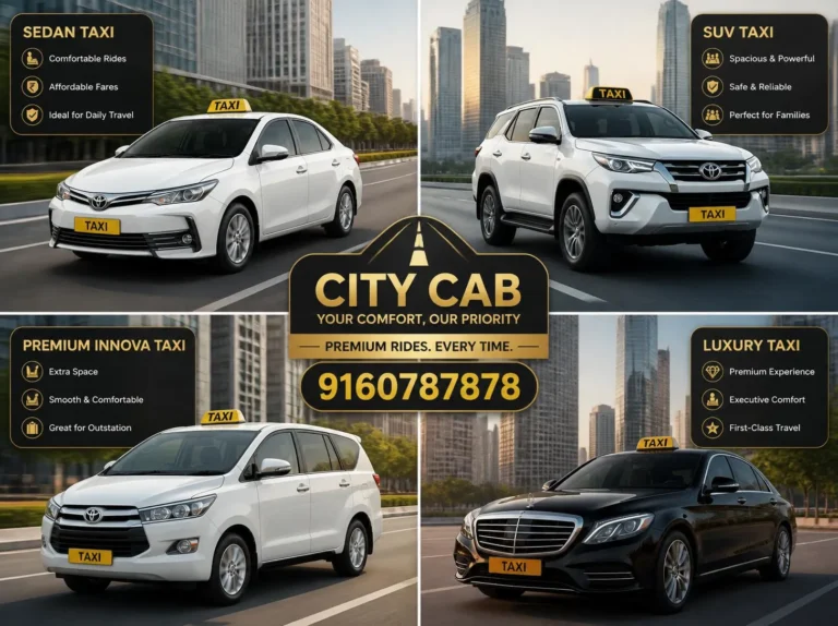 Professional travelling in city taxi to office with laptop and bag