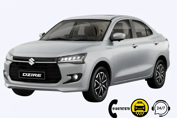 Swift Dzire taxi for Hyderabad car rental and outstation cabs