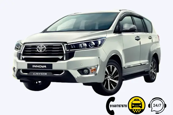 Fortuner SUV for luxury Hyderabad car rental and outstation cab service.