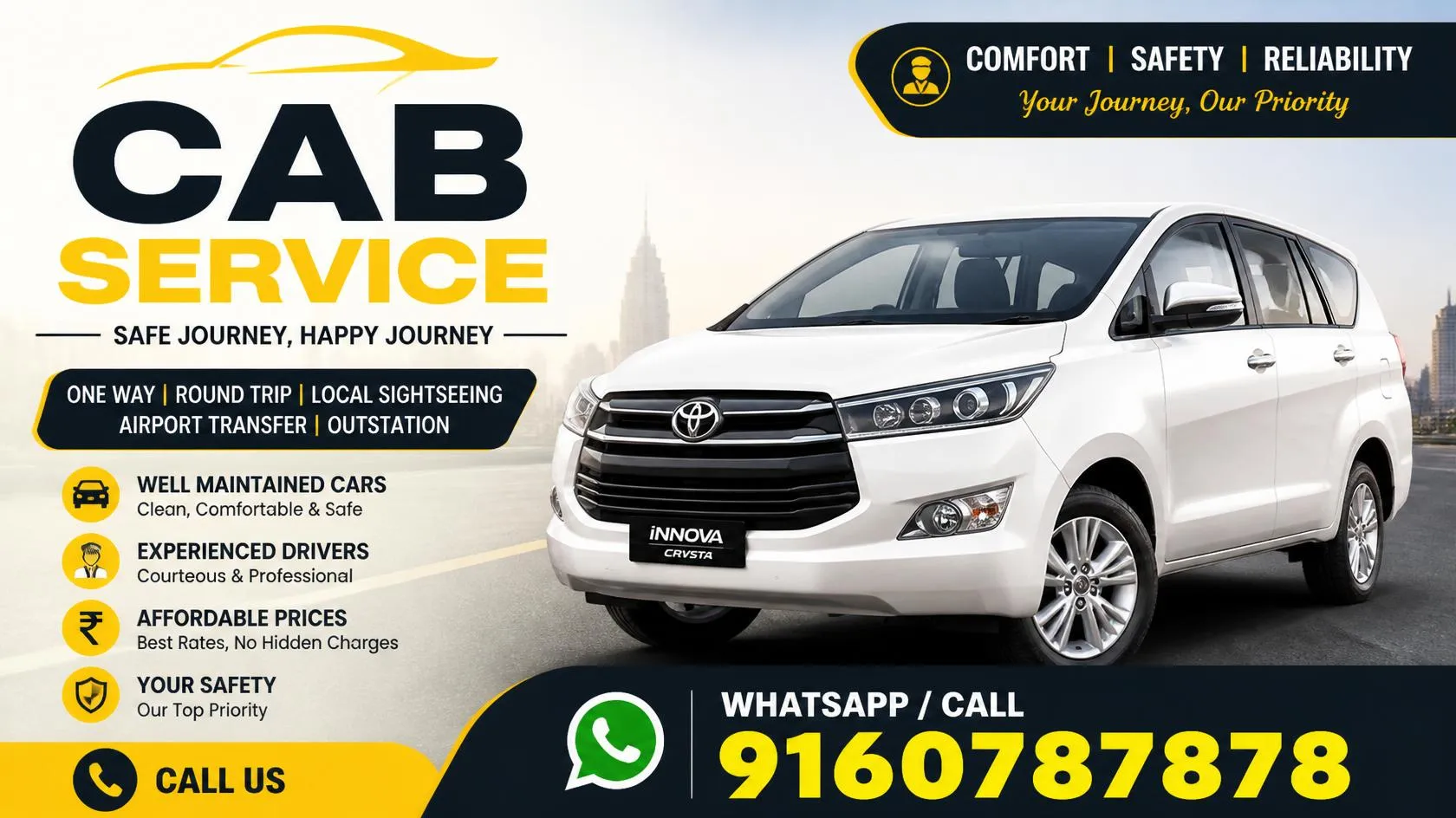 Cab Service in Hyderabad